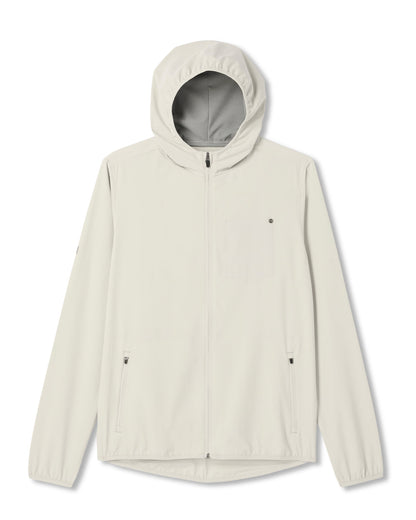 Outdoor Trainer Shell Men's Winter Grey Hooded Jacket | Vuori outlet - US 7559