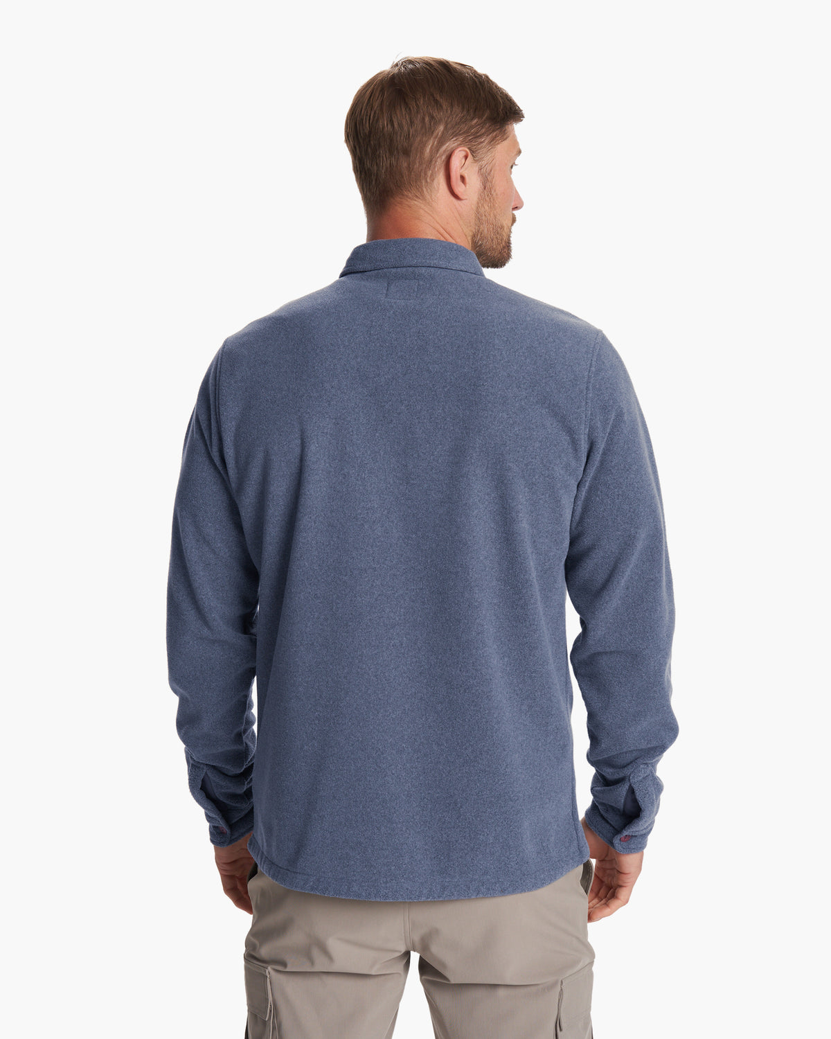 Aspen Shirt Jacket Azure Heather | Vuori shop - US 9538