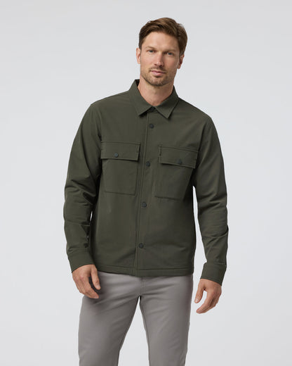 Lawson Tech Shirt Jacket Oregano | Vuori onsale - US 1337