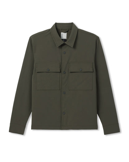 Lawson Tech Shirt Jacket Oregano | Vuori onsale - US 1337