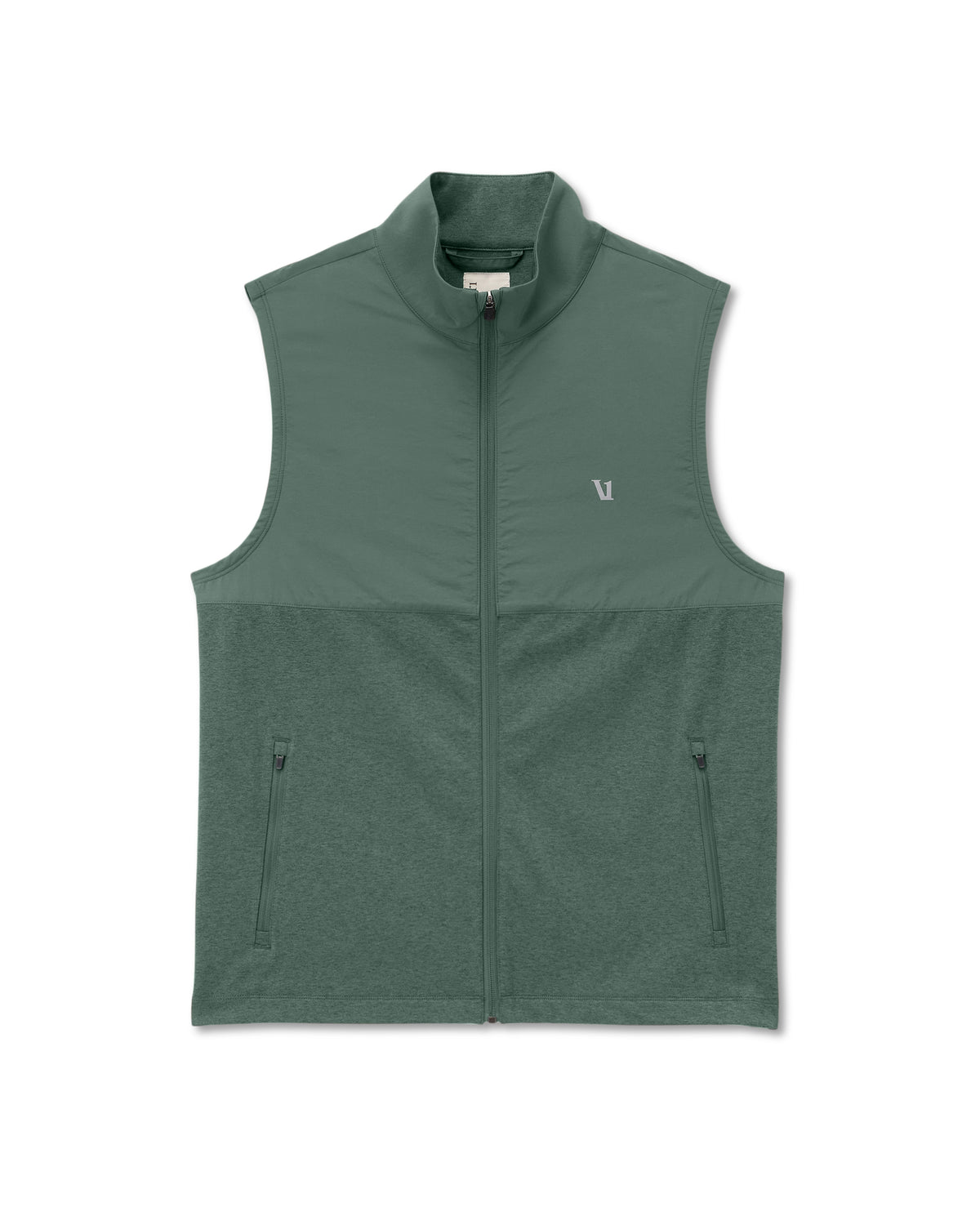 Sunday Element Vest Men's Agate Green Heather Vest | Vuori online - US 6845