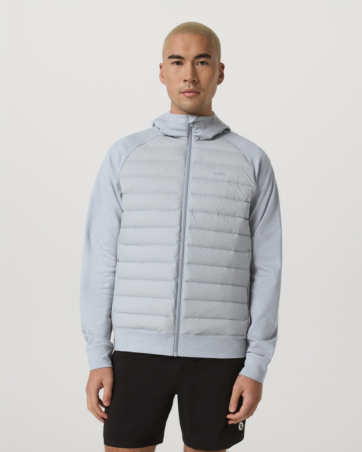 Steadfast Insulated Hybrid Men's Sea Fog Jacket | Vuori discount - US 2417