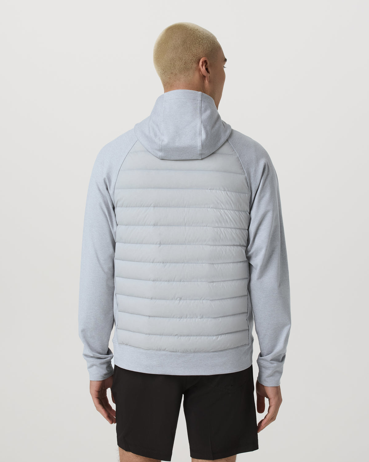 Steadfast Insulated Hybrid Men's Sea Fog Jacket | Vuori discount - US 2417