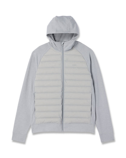 Steadfast Insulated Hybrid Men's Sea Fog Jacket | Vuori discount - US 2417