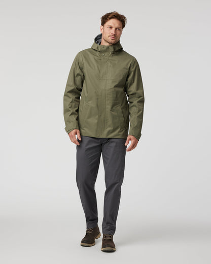 Tuuli Rain Jacket Men's Dark Metal Waterproof Jacket | Vuori outlet - US 9993