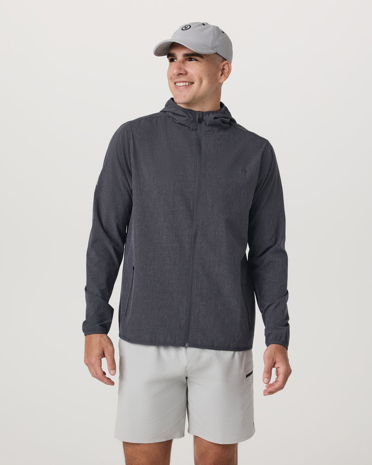 Outdoor Trainer Shell Men's Moonlight Hooded Jacket | Vuori sale - US 1395