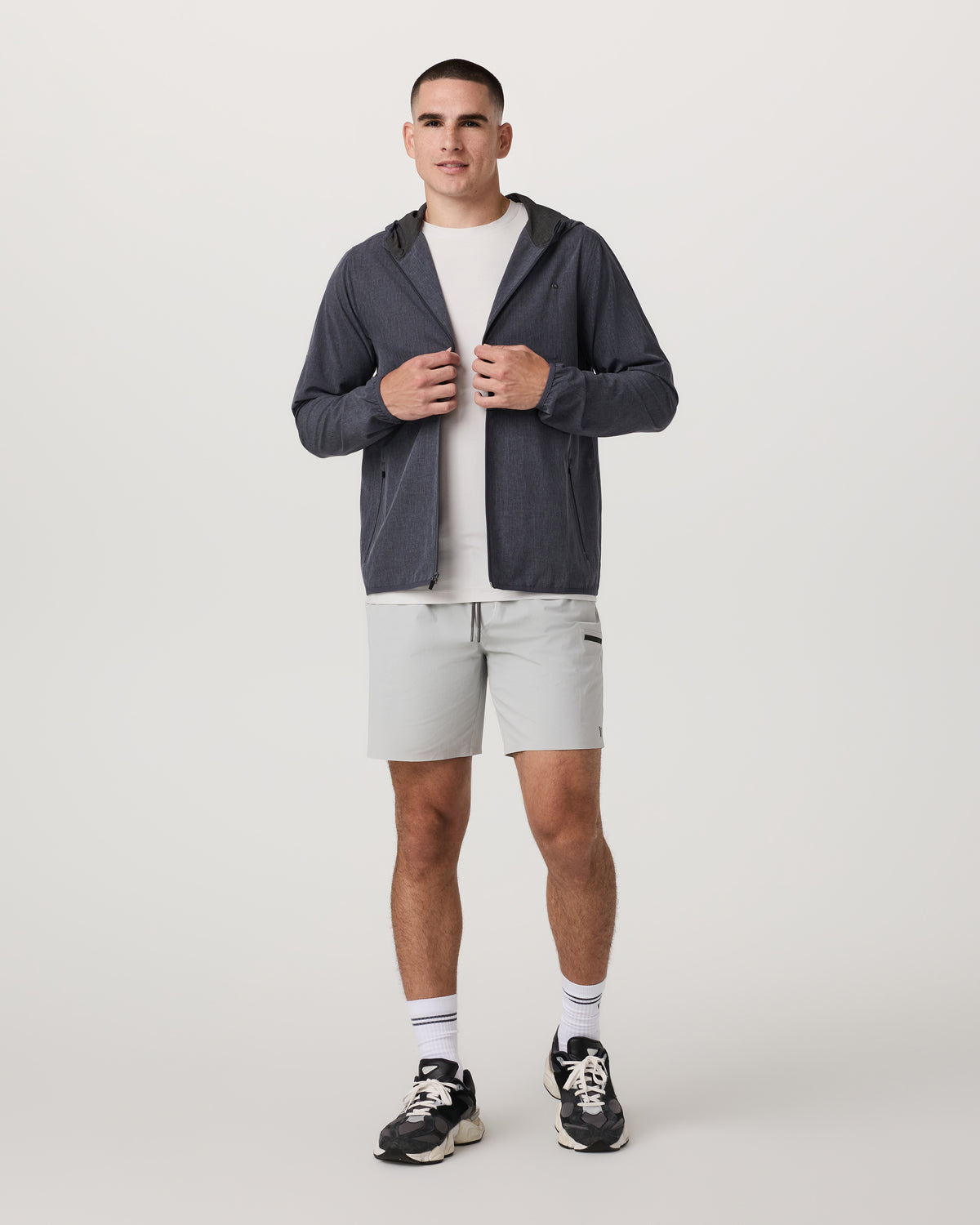 Outdoor Trainer Shell Men's Moonlight Hooded Jacket | Vuori sale - US 1395