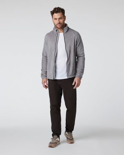 Fairfield Full Zip Jacket Shiitake Fleece Jacket | Vuori onsale - US 5181