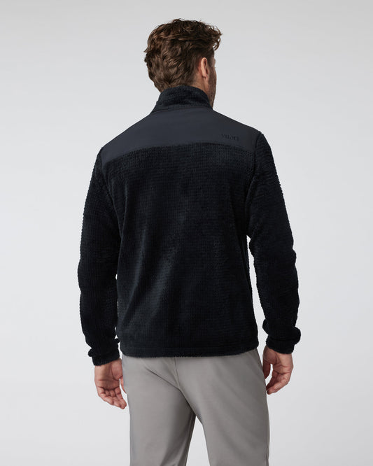 Fairfield Full Zip Jacket Men's Black Fleece Jacket | Vuori online - US 4463