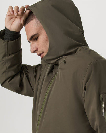 Bering Down Parka Warm Men's Oregano Jacket | Vuori discount - US 3856