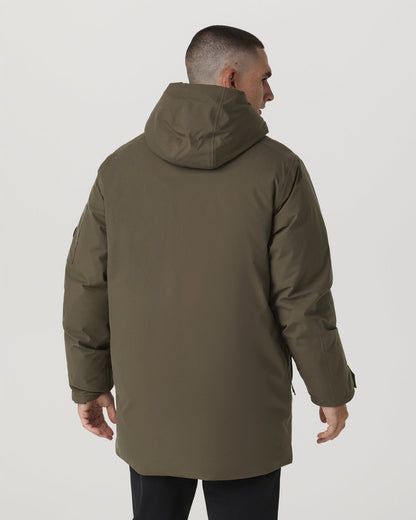 Bering Down Parka Warm Men's Oregano Jacket | Vuori discount - US 3856