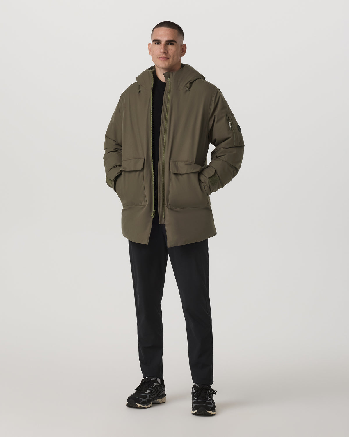 Bering Down Parka Warm Men's Oregano Jacket | Vuori discount - US 3856