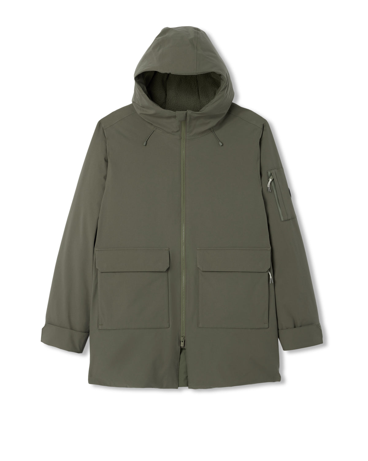 Bering Down Parka Warm Men's Oregano Jacket | Vuori discount - US 3856