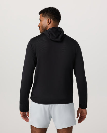 Powergrid Full Zip Jacket 2.0 Men's Black Fleece Jacket | Vuori sale - US 4681