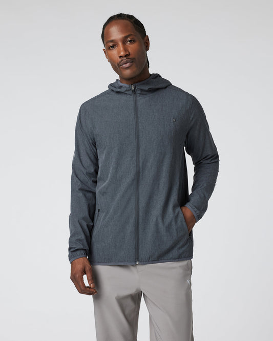 Outdoor Trainer Shell Dark Pewter Linen Texture | Vuori onsale - US 9292
