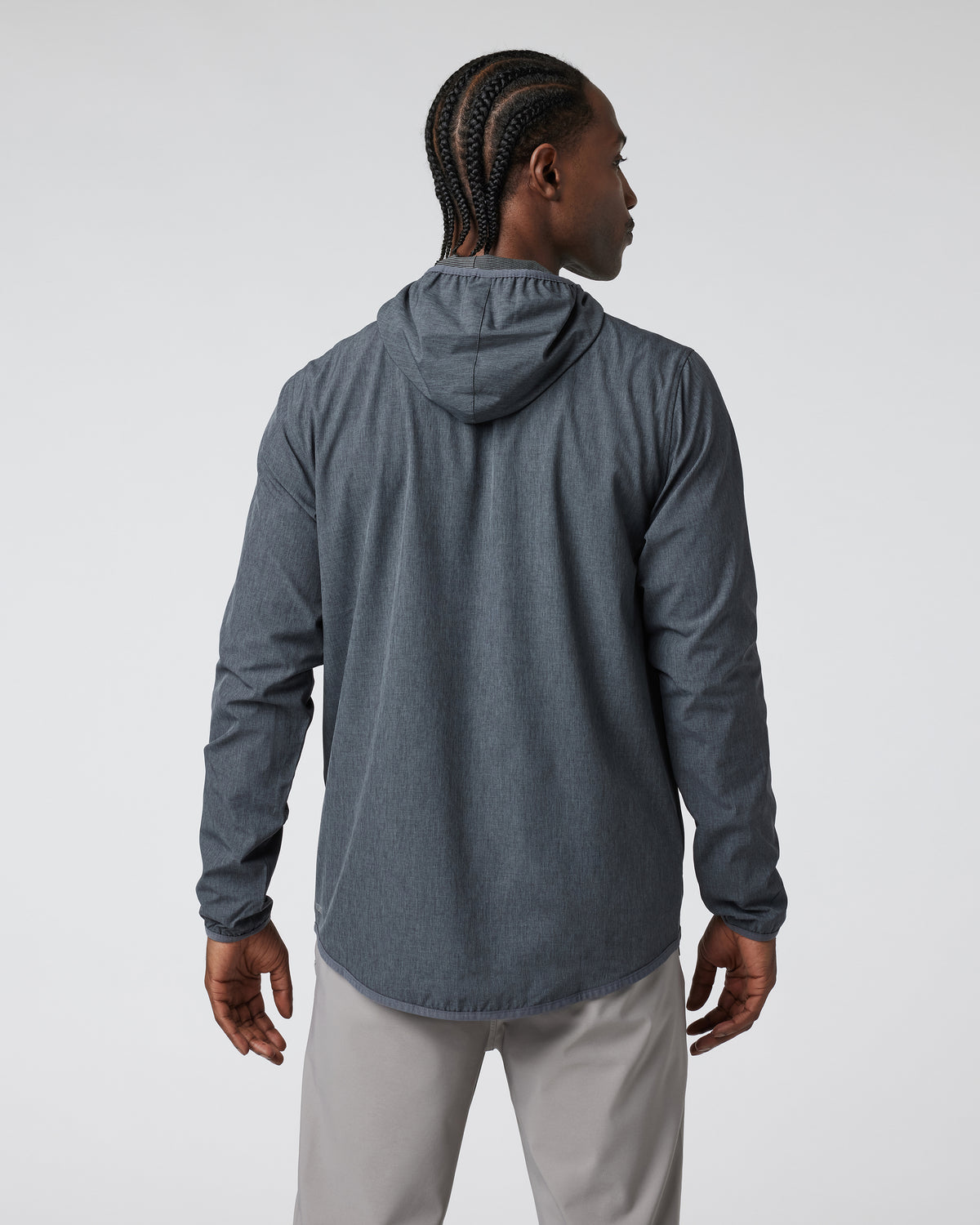 Outdoor Trainer Shell Dark Pewter Linen Texture | Vuori onsale - US 9292