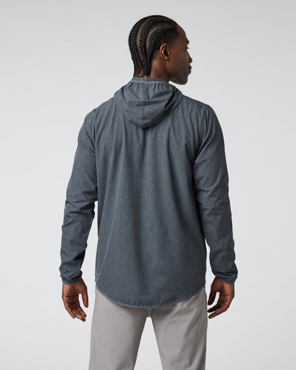Outdoor Trainer Shell Dark Pewter Linen Texture | Vuori onsale - US 9292
