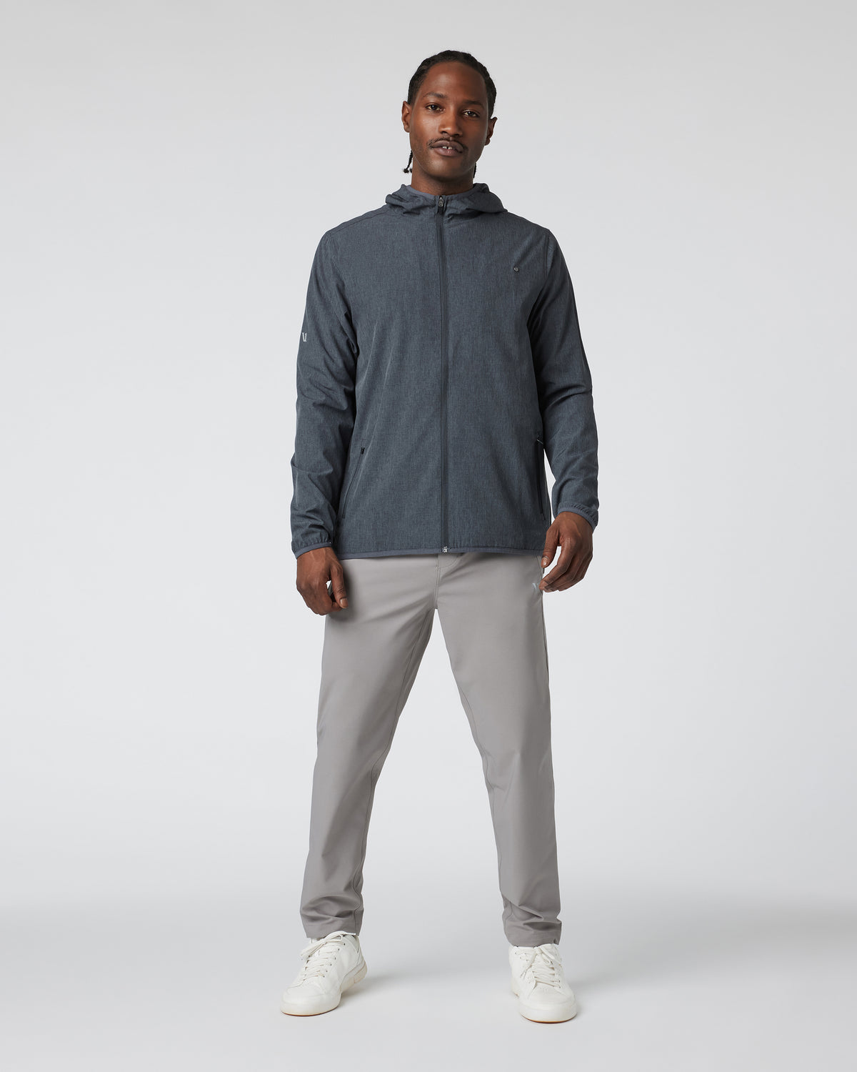 Outdoor Trainer Shell Dark Pewter Linen Texture | Vuori onsale - US 9292