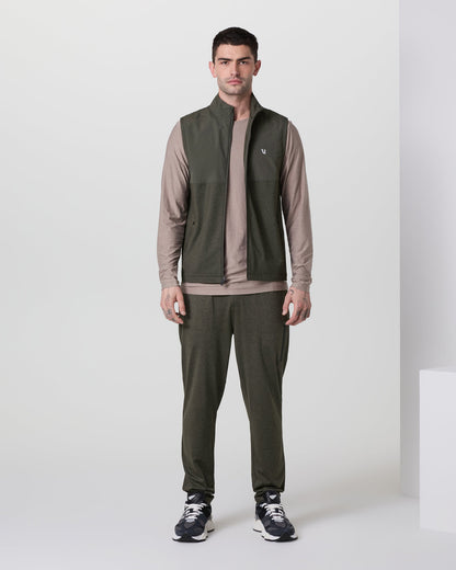 Sunday Element Vest Men's Kale Heather Vest | Vuori online - US 7069