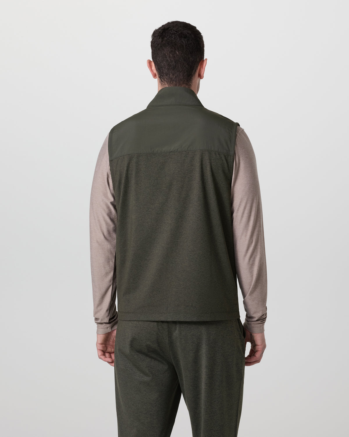 Sunday Element Vest Men's Kale Heather Vest | Vuori online - US 7069
