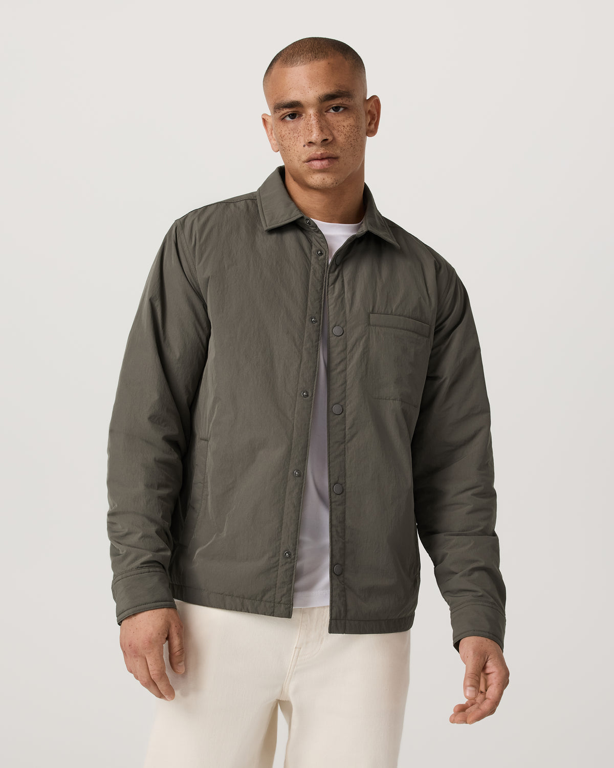 Nomad Insulated Shirt Jacket Men's Root Jacket | Vuori discount - US 5588