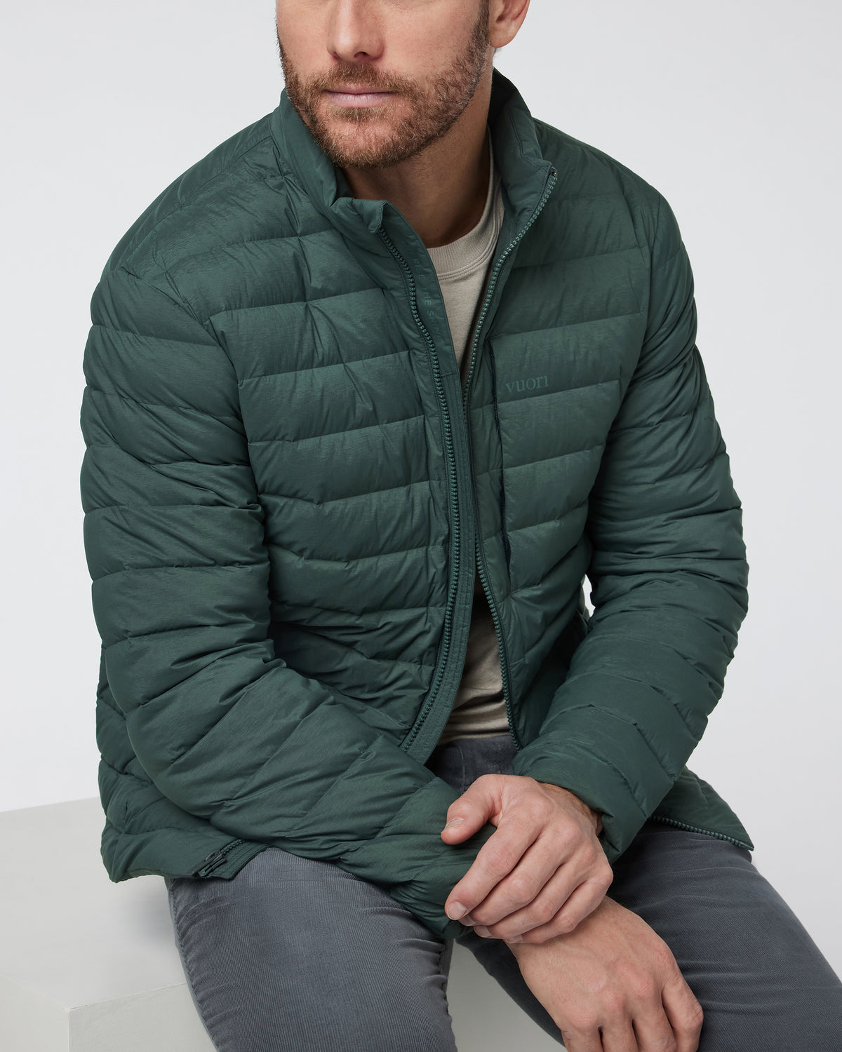 Steadfast Insulated Full Zip Jacket Aspen | Vuori outlet - US 9445