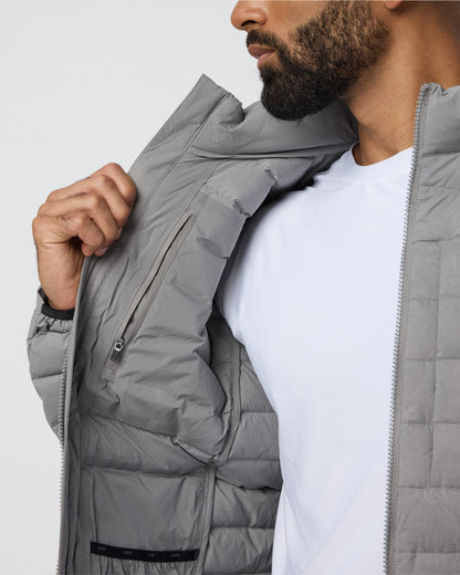 Steadfast Insulated Full Zip Jacket Shiitake | Vuori shop - US 4847