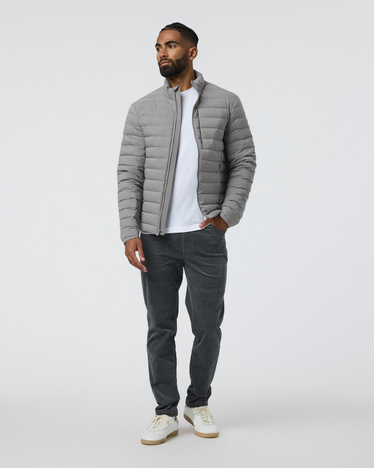 Steadfast Insulated Full Zip Jacket Shiitake | Vuori shop - US 4847