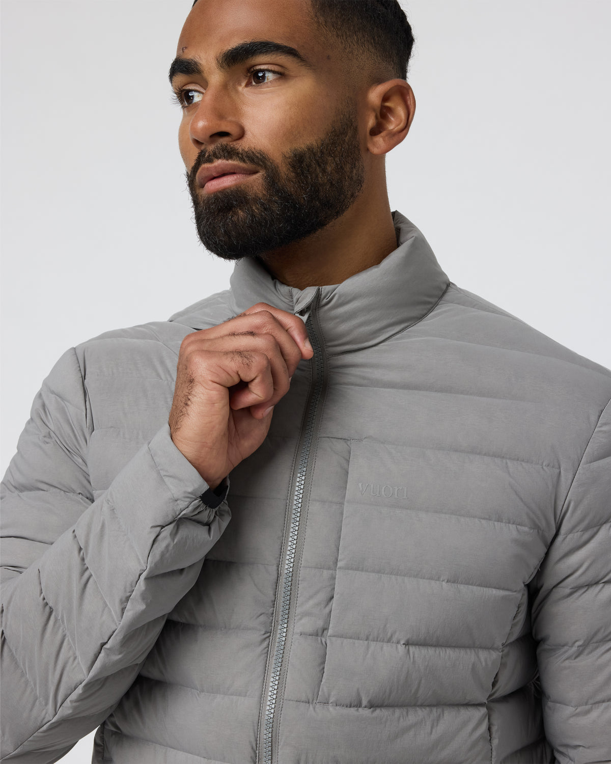 Steadfast Insulated Full Zip Jacket Shiitake | Vuori shop - US 4847