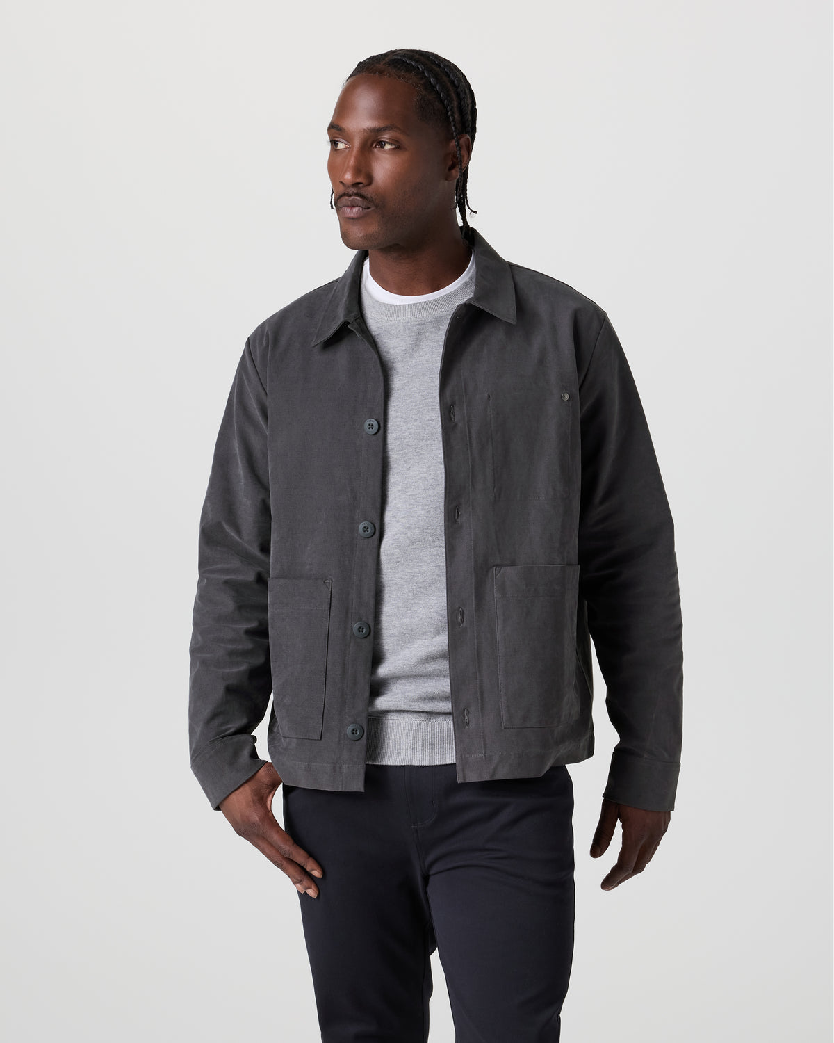 Timor Chore Jacket Charcoal | Vuori sale - US 1206