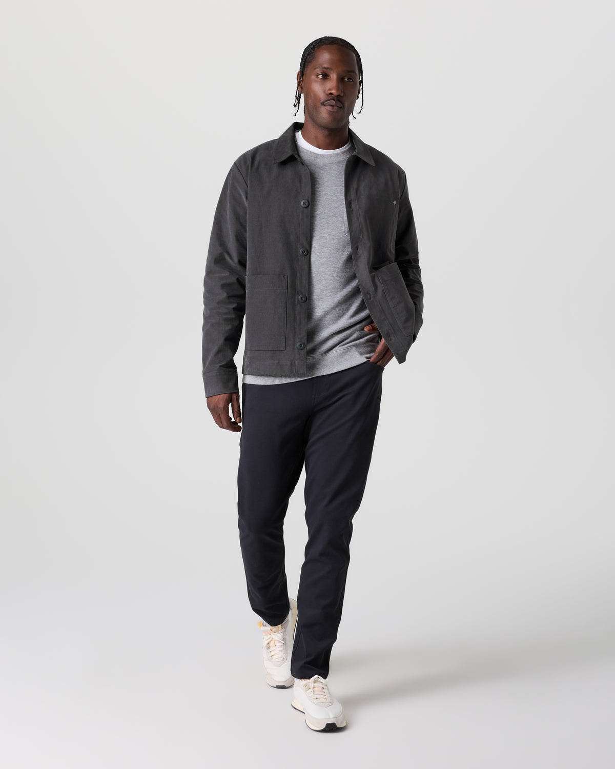 Timor Chore Jacket Charcoal | Vuori sale - US 1206