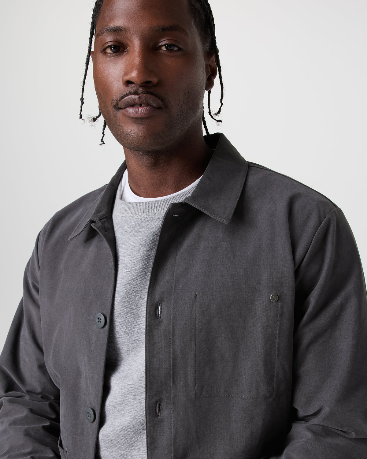 Timor Chore Jacket Charcoal | Vuori sale - US 1206