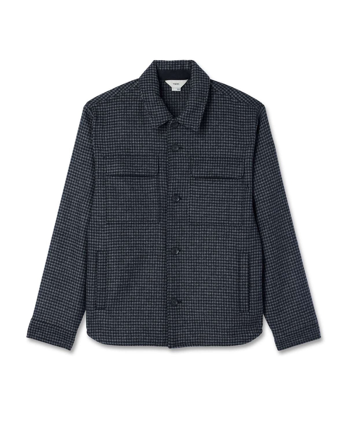 Ridge Natural Shirt Jacket Men's Grey Button-Up Jacket | Vuori onsale - US 4474