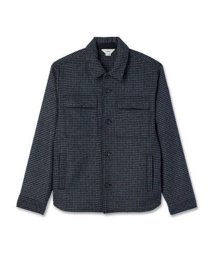 Ridge Natural Shirt Jacket Men's Grey Button-Up Jacket | Vuori onsale - US 4474