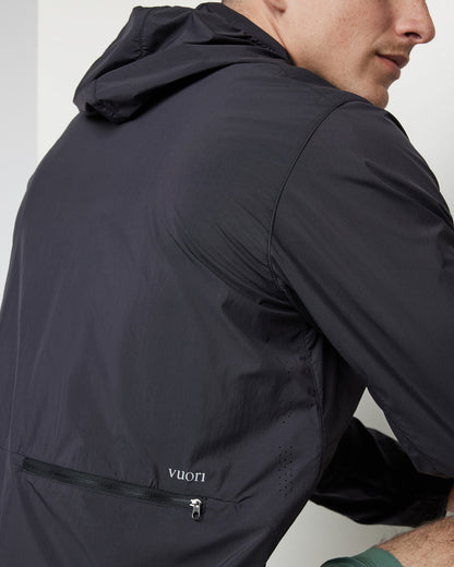 Ronan Packable Jacket Black Water Repellent Jacket | Vuori for sale - US 1467