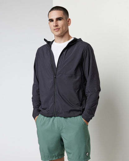 Ronan Packable Jacket Black Water Repellent Jacket | Vuori for sale - US 1467