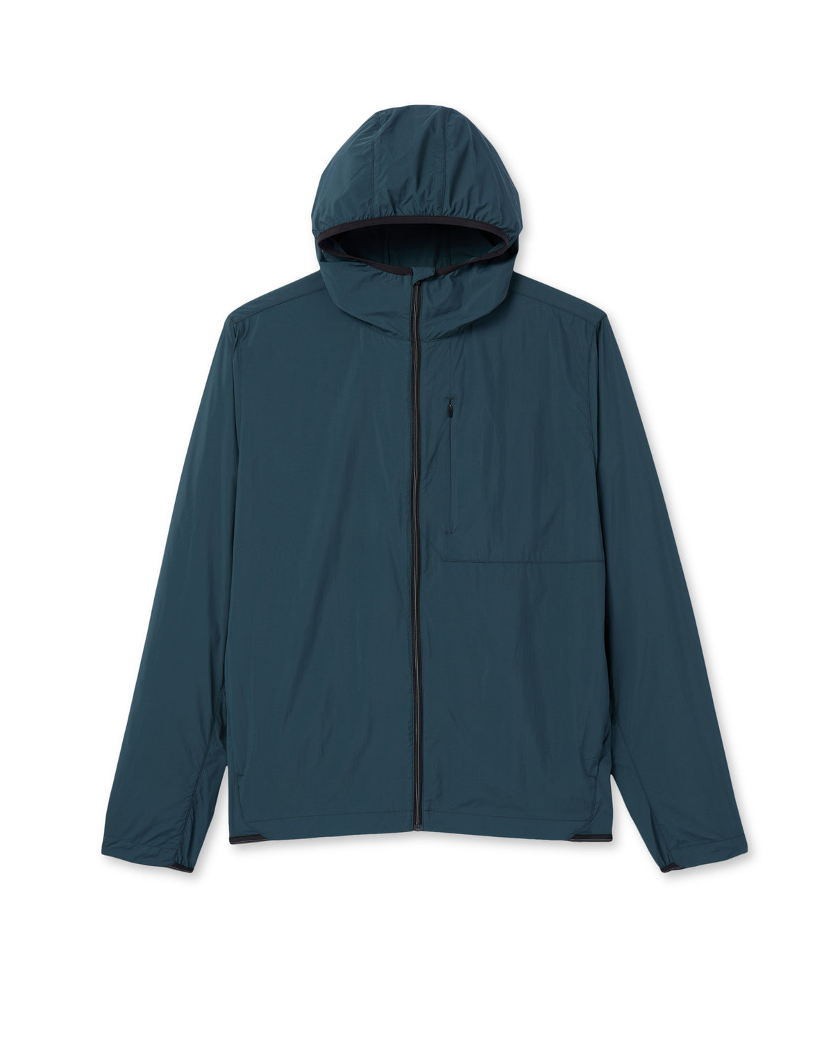 Ronan Packable Jacket Deep Sea French Terry Shirt | Vuori online - US 6152
