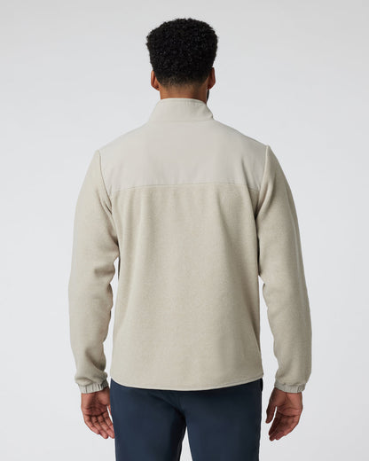 Aspen Full Zip Jacket Toast Fleece Jacket | Vuori discount - US 1241