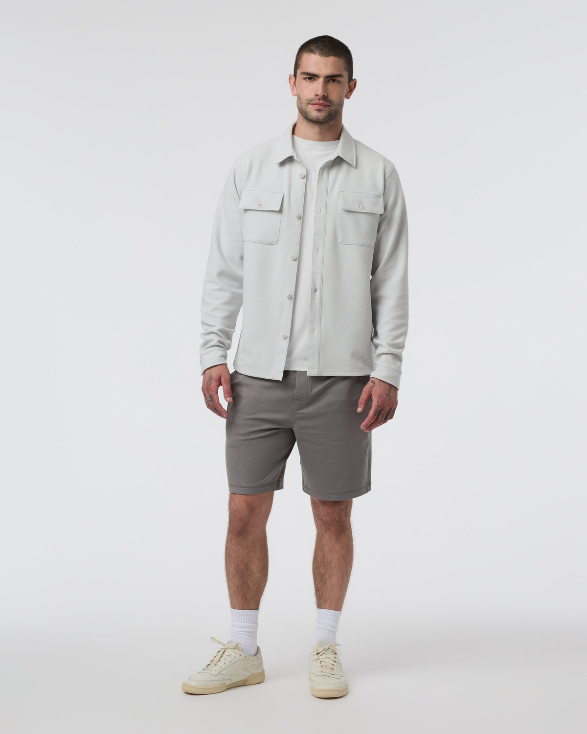 Waffle Shirt Jacket Salt | Vuori outlet - US 2656