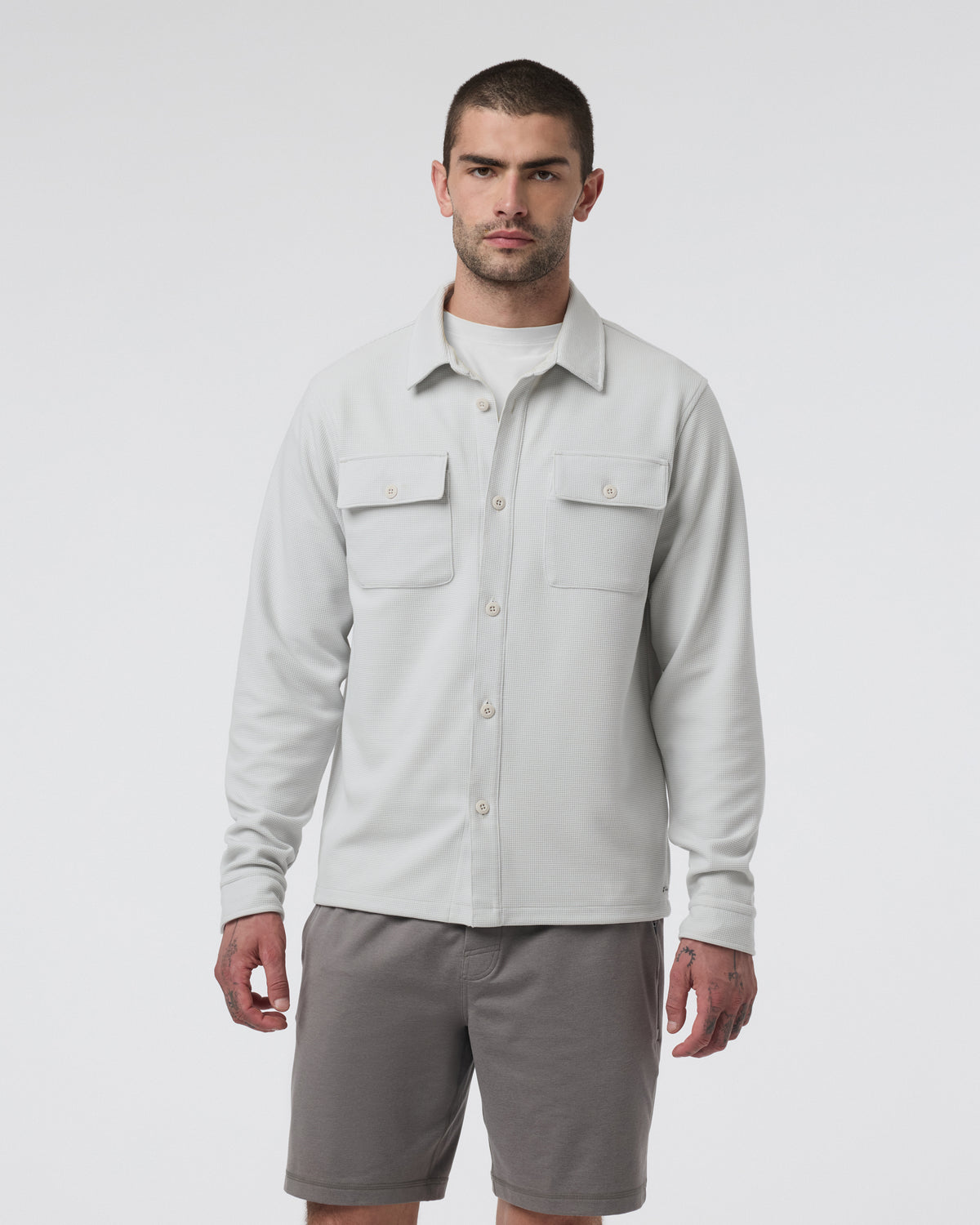 Waffle Shirt Jacket Salt | Vuori outlet - US 2656