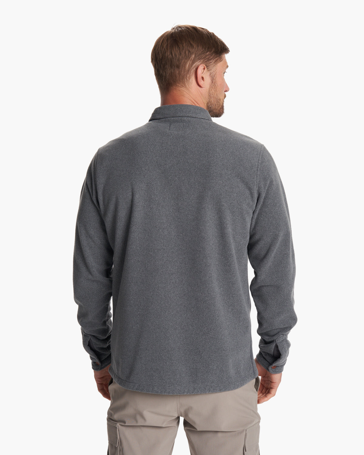 Aspen Shirt Jacket Men's Heather Grey Shirt Jacket | Vuori shop - US 7505