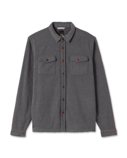 Aspen Shirt Jacket Men's Heather Grey Shirt Jacket | Vuori shop - US 7505