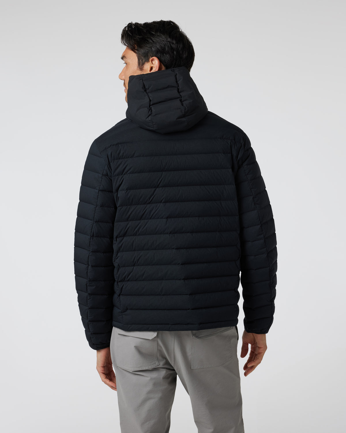 Steadfast Full Zip Hooded Jacket Black | Vuori sale - US 3541