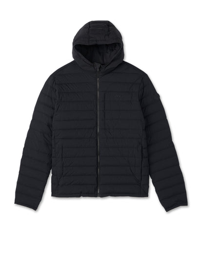 Steadfast Full Zip Hooded Jacket Black | Vuori sale - US 3541