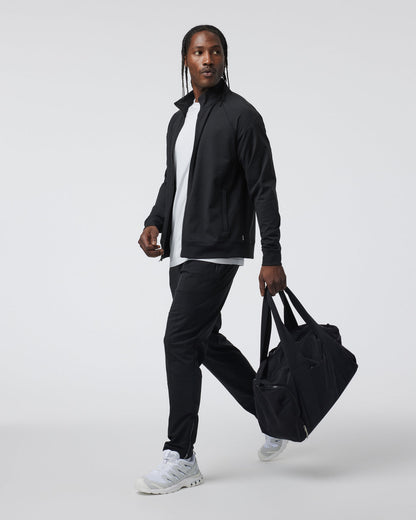 Coronado Novelty Full Zip Men's Black Heather Jacket | Vuori onsale - US 9569