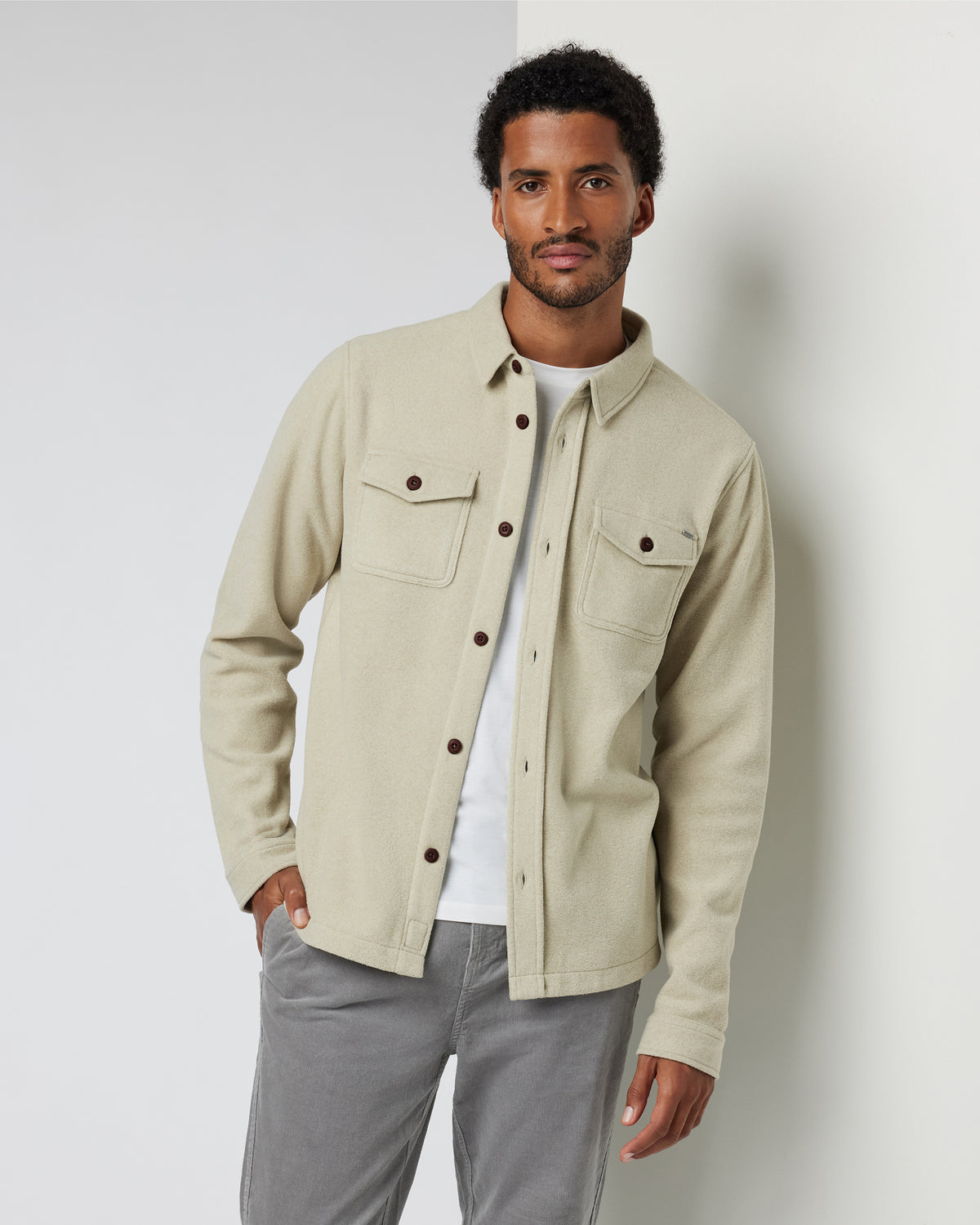 Aspen Shirt Jacket Winter Pear Jacket | Vuori for sale - US 1554