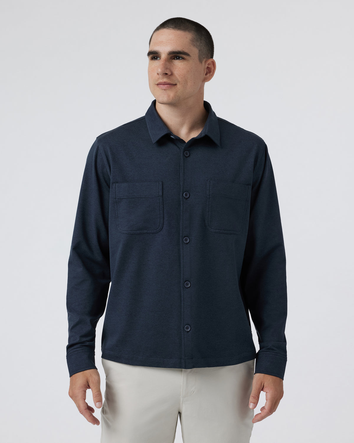 Coronado Shirt Jacket Midnight Heather | Vuori online - US 1200