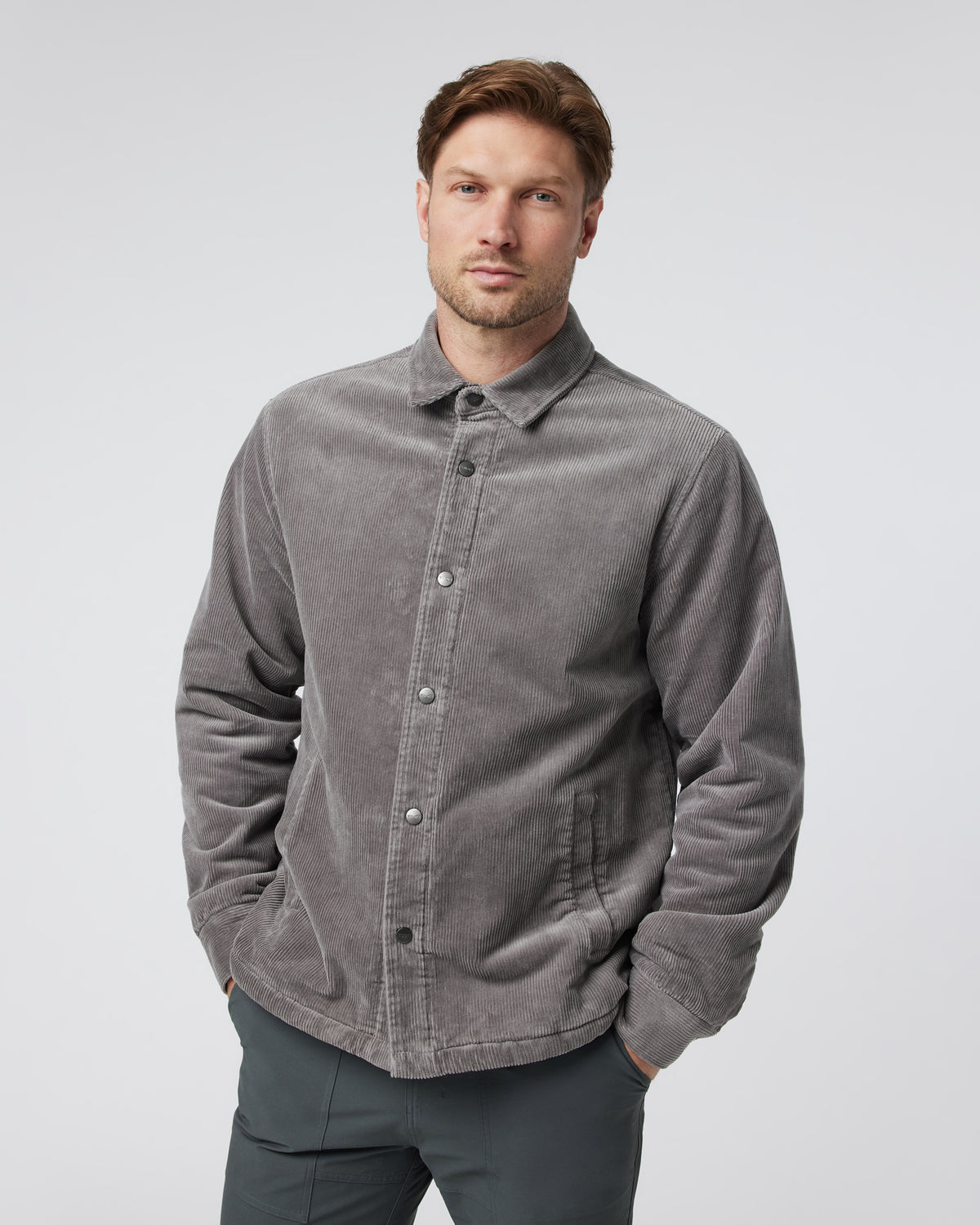 Vuori Cord Jacket Men's Shiitake Corduroy Jacket | Vuori discount - US 9028