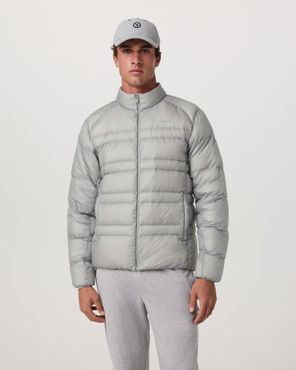 Coordinate Down Jacket Men's Sea Fog Ultra-Light Jacket | Vuori onsale - US 9378