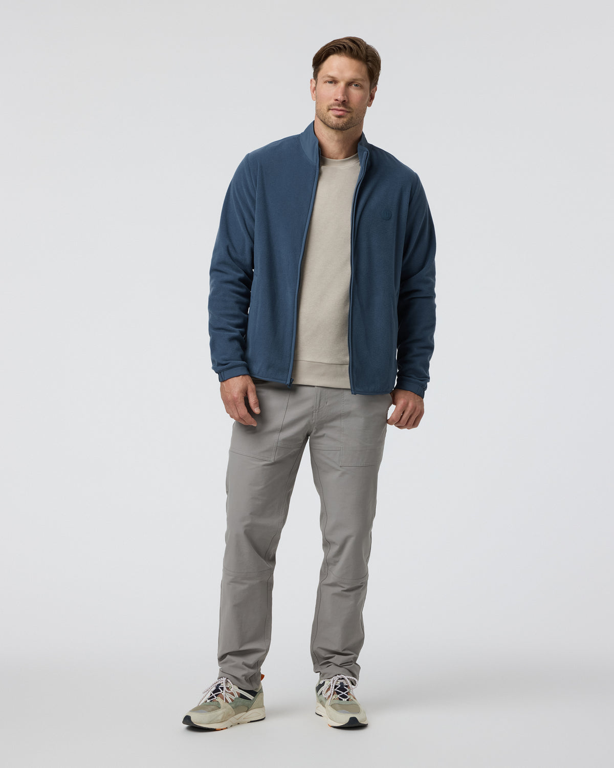 Aspen Full Zip Jacket Pacific Fleece Jacket | Vuori for sale - US 8260